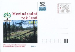 Czech Rep. / Postal Stat. (Pre2011/10) International Year Of Forests (2011) National Nature Reserve Red Mire (Trebon) - Cartes Postales