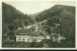 Hotel U.Brauerei Gaststätte Falkenstein Bahnstation Ludwigsstadt Bayern September 1931 - Kronach