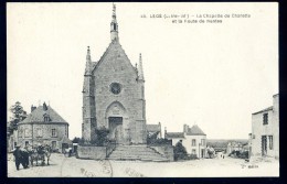 Cpa Du 44  Lege La Chapelle De Charette  Et La Route De Nantes     HIV13 - Legé