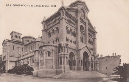 Cp , MONACO , La Cathédrale - Cathédrale Notre-Dame-Immaculée