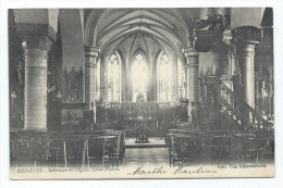 Carte Postale - LESSINES - Intérieur De L'Eglise St Pierre - CPA   // - Lessen