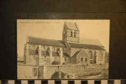 CP, 02,  COULONGES EN TARDENOIS L'Eglise Edition Picard Jama Animation - Autres & Non Classés