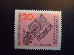 GERMANY  1964   BENEDICTINE CLOISTER   MICHEL 428   MNH **   (054700-NVT) - Abbayes & Monastères