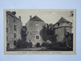 Mayenne (53) Lassay   :le Château ,cour  Intérieure N°4 - Lassay Les Chateaux