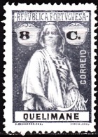 QUELIMANE - 1914, Ceres - 8 C. Pap. Porcelana Médio D. 15 X 14   (*) MNG  MUNDIFIL  Nº 33 - Quelimane