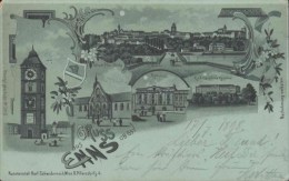 Litho Gruss Aus Enns - Enns