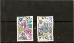 ANDORRE  EUROPA  1977 N° 261/262  NEUFS * - Nuovi