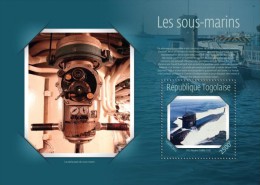 Togo. 2014 Submarines. (623b) - Sous-marins