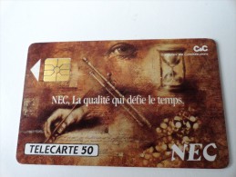 NEC LA QUALITE QUI DEFIE LE TEMPS USED CARD - Telefoonkaarten Voor Particulieren
