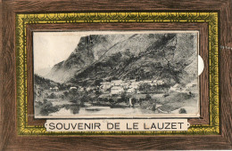 Le Lauzet : Souvenir De - Carte A Systeme Avec Petit Dépliant - Andere & Zonder Classificatie