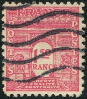 Pays : 189,05 (France : Gvt Provisoire)  Yvert Et Tellier N° :  625 (o) - 1944-45 Arc De Triomphe