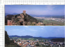 DAHN  -  Burgruine  Altdahn  -  Blick Vom Jungfernsprung  - 2 Vues - Dahn