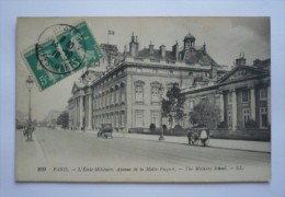 PARIS   - L'école Militaire ,avenue De La MOTTE-PICQUET - Enseignement, Ecoles Et Universités