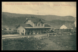 VILA POUCA DE AGUIAR - ESTAÇÃO DOS CAMINHOS DE FERRO ( Ed. A Tentadora )  Carte Postale - Vila Real