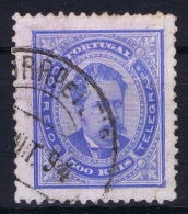 Portugal:  1882 YV Nr 63  Used  Perfo 12,50 - Gebraucht