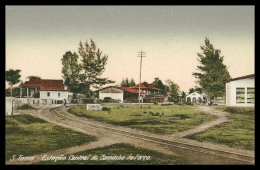 SÃO TOMÉ E PRÍNCIPE -ESTAÇÃO DOS CAMINHOS DE FERRO ( Ed. De Auspicio Menezes Lda) Carte Postale - Sao Tome And Principe