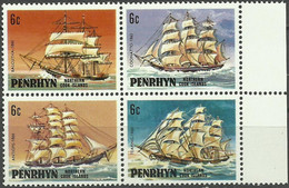 PENRHYN..1981..Michel # 185-188...MNH. - Penrhyn