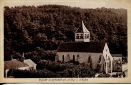 N°41594 -cpa Boissy  La Rivière -l'église- - Boissy-la-Rivière