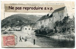 - CLERVAL - ( Doubs ), L´Usine Hydrauliques, Le Vieux Château, Pêcheur, écrite En 1906, Des Dégâts, Scans. - Sonstige & Ohne Zuordnung