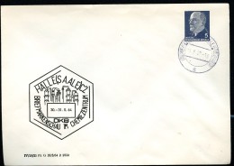 DDR PU14 D2/004 Privat-Umschlag Stpl. CHEMIEARBEITERSTADT Halle (Neustadt) 1967 - Privé Briefomslagen - Gebruikt