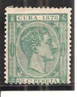 Cuba - Edifil 47 (MH/(*)) (sin Goma) - Kuba (1874-1898)