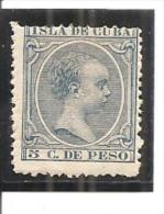 Cuba - Edifil 149 (MH/*) - Kuba (1874-1898)