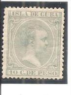 Cuba - Edifil 150 (MH/*) - Kuba (1874-1898)