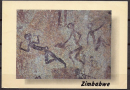 Cpzimbabwe, Peintures Bushman - Zimbabwe