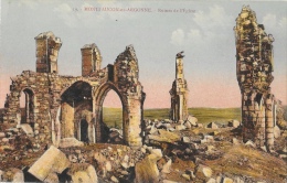 Montfaucon-en-Argonne - Ruines De L'Eglise - Carte Non Circulée - Guerre 1914-18