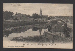 Delcampe - DF / 85 VENDEE / FONTENAY-LE-COMTE / VUE GENERALE ET VENDÉENNES PORTANT LA COIFFE TRADITIONNELLE / 1944 - Fontenay Le Comte