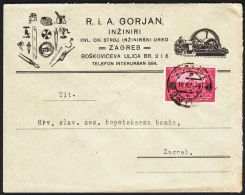 Yugoslavia 1924, Loco Cover Zagreb W./postmark Zagreb - Covers & Documents