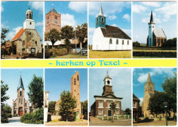 Texel: 8 Kerken Op Texel - Multiview  - Holland/Nederland - Texel