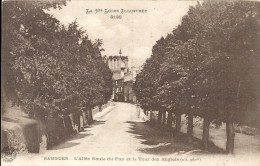 Haute Loire : Saugues, Route Du Puy Et La Tour Des Anglais - Saugues