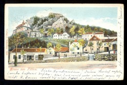 Gruss Aus Pitten / Verlag C. Scherian 7018  ------ Old Postcard Traveled - Pitten