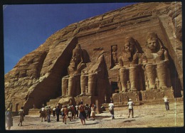 Aswan-Nubia-general View Of The Temple Abu Simbel-used,perfect Shape - Assouan