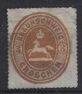 Germany (Braunschweig)  1865  (o)  Mi.20 (signs Of Cancel On Stamp) - Brunswick