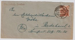 SBZ, 1948, Hand-Stp. " Dresden " - Brieven En Documenten
