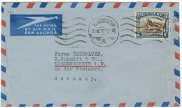 RSA - South Africa - Sud Africa - 1951 - Viaggiata Da Johannesburg Per Luedenscheid, Germany - Storia Postale