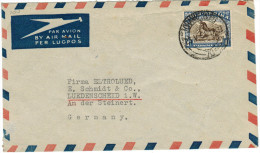 RSA - South Africa - Sud Africa - 1951 - Viaggiata Da Johannesburg Per Luedenscheid, Germany - Storia Postale