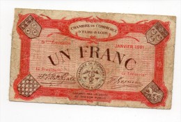 28 - Eure Et Loire -1 Franc 1921 - Chamber Of Commerce