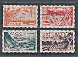 Maroc  1949   N° 271 à 274 . Neuf X X Série Compléte - Nuovi
