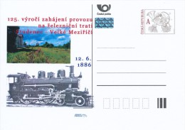 Czech Rep. / Postal Stat. (Pre2011/26) 125 Anniversary Of The Opening Of The Railway Line Studenec - Velke Mezirici - Postcards