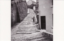 Postcard Church Stairs Whitby Yorkshire 1950's Baker Delivery - Hallam Ashley - Whitby