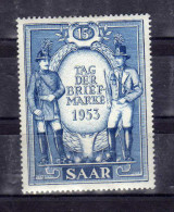 Sarre (1953)  - "Journée Du Timbre" Neuf* - Unused Stamps