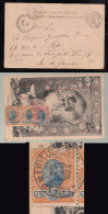 Brazil Brasil 1904 MADRUGADA 20R Plate Error On Postcard - Lettres & Documents