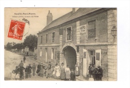 NEUILLE-PONT-PIERRE  -  Hôtel COSTE Et Route Du Mans - Neuillé-Pont-Pierre