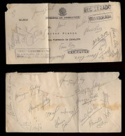 Brazil Brasil Ca 1940 MINISTERIO DA AGRICULTURA Registered Cover - Lettres & Documents