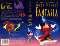 Fantasia VHS - Dibujos Animados