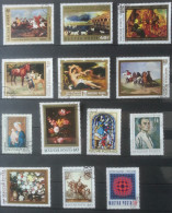 HONGRIE  -  Culture / Tableaux / Peintures  -  Oblitérés - Used Stamps