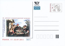 Czech Rep. / Postal Stat. (Pre2011/33) IX. World Shakespeare Congress "Renaissance Shakespeare In Changing Times" - Ansichtskarten